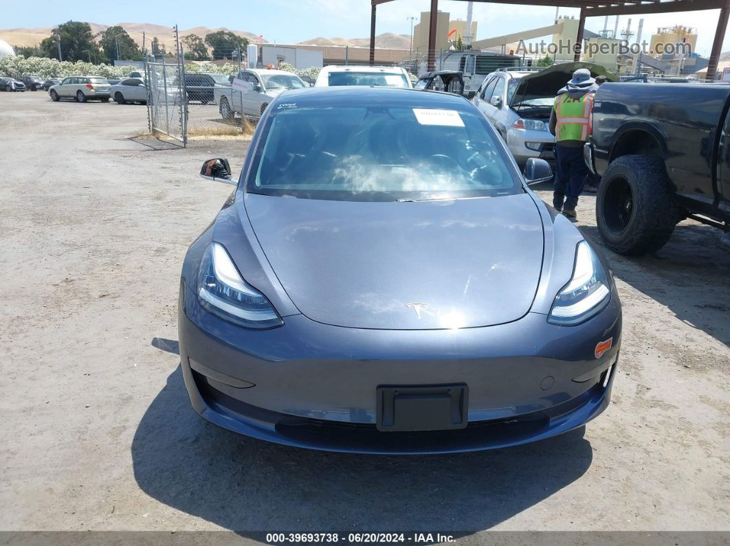 2020 Tesla Model 3 Standard Range Plus Rear-wheel Drive/standard Range Rear-wheel Drive Gray vin: 5YJ3E1EA5LF645738