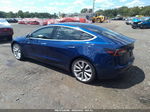 2020 Tesla Model 3 Standard Range Dark Blue vin: 5YJ3E1EA5LF737979