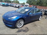 2020 Tesla Model 3 Standard Range Темно-синий vin: 5YJ3E1EA5LF737979