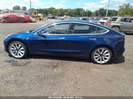 2020 Tesla Model 3 Standard Range Dark Blue vin: 5YJ3E1EA5LF737979