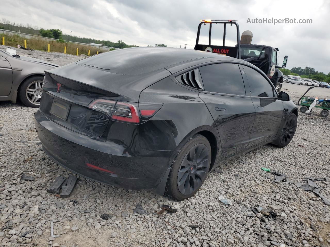 2020 Tesla Model 3  Black vin: 5YJ3E1EA5LF783909