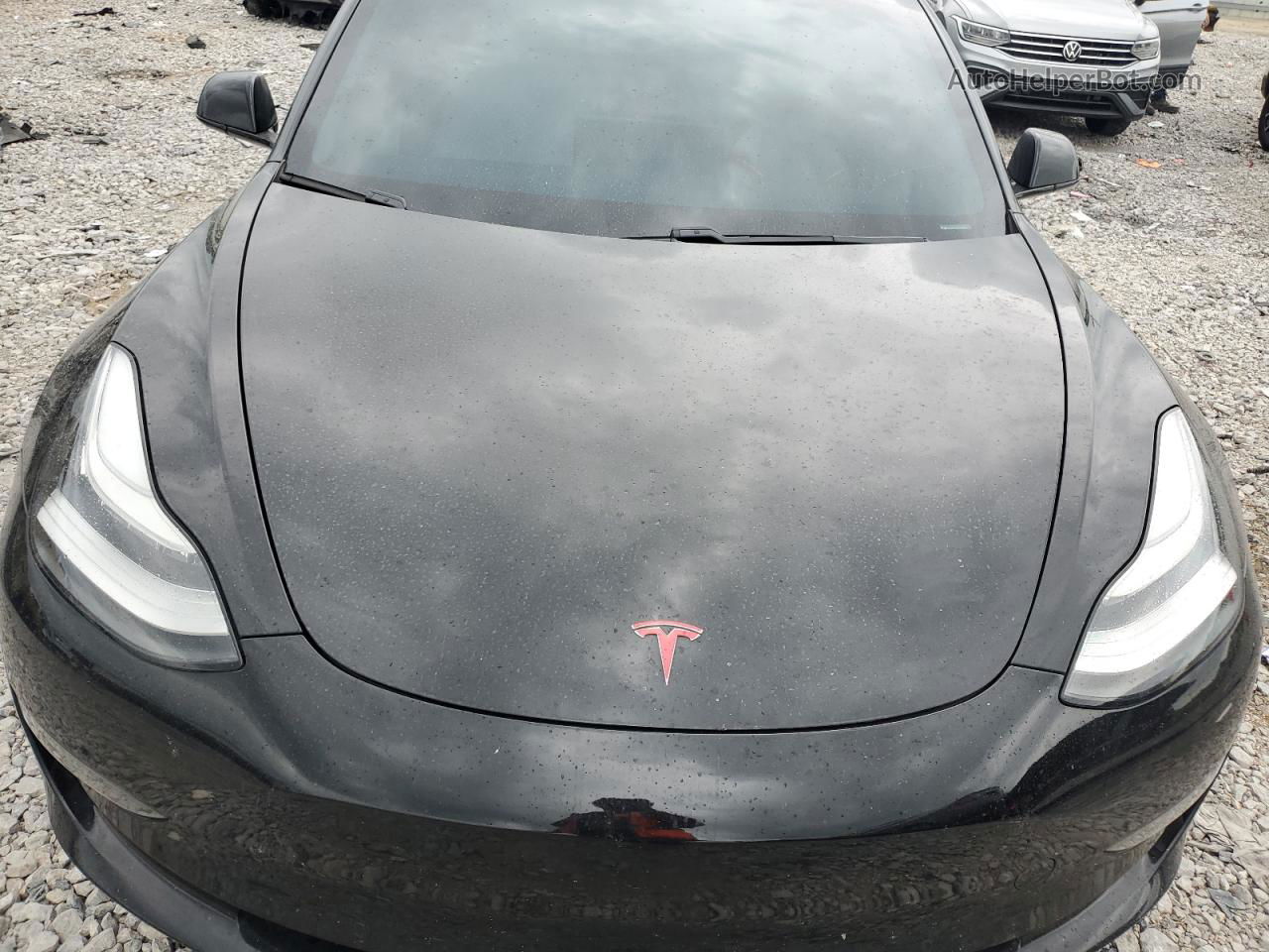 2020 Tesla Model 3  Black vin: 5YJ3E1EA5LF783909