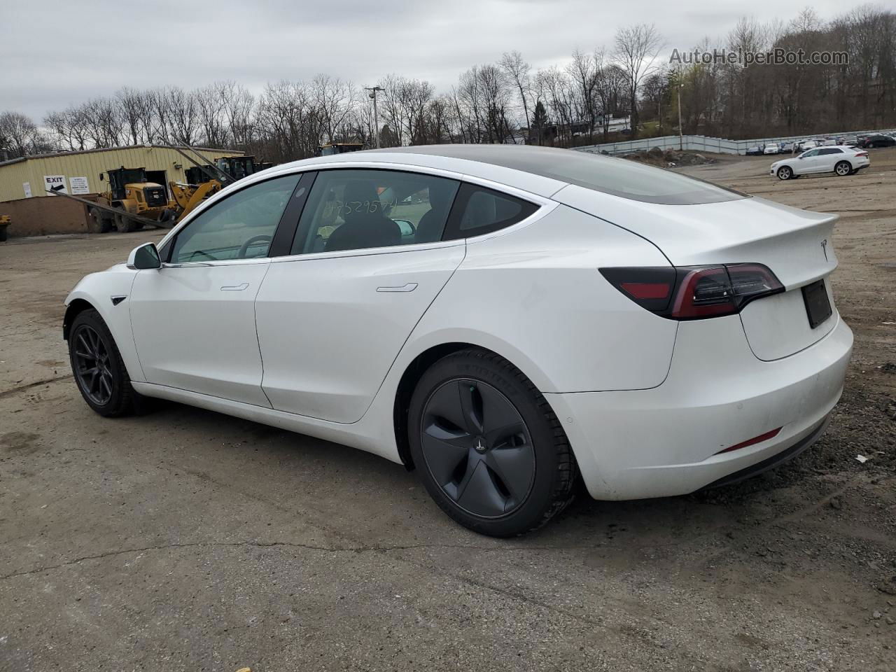 2020 Tesla Model 3  White vin: 5YJ3E1EA5LF792657