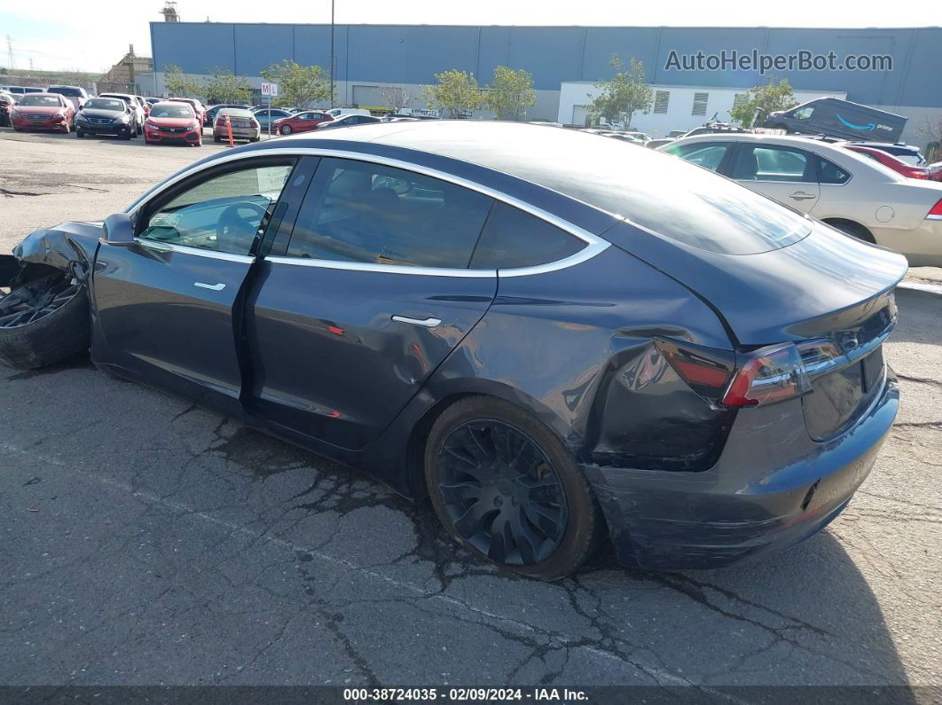 2020 Tesla Model 3 Standard Range Plus Rear-wheel Drive/standard Range Rear-wheel Drive Gray vin: 5YJ3E1EA5LF796739