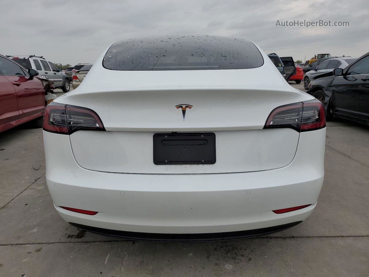 2020 Tesla Model 3  Белый vin: 5YJ3E1EA5LF797986