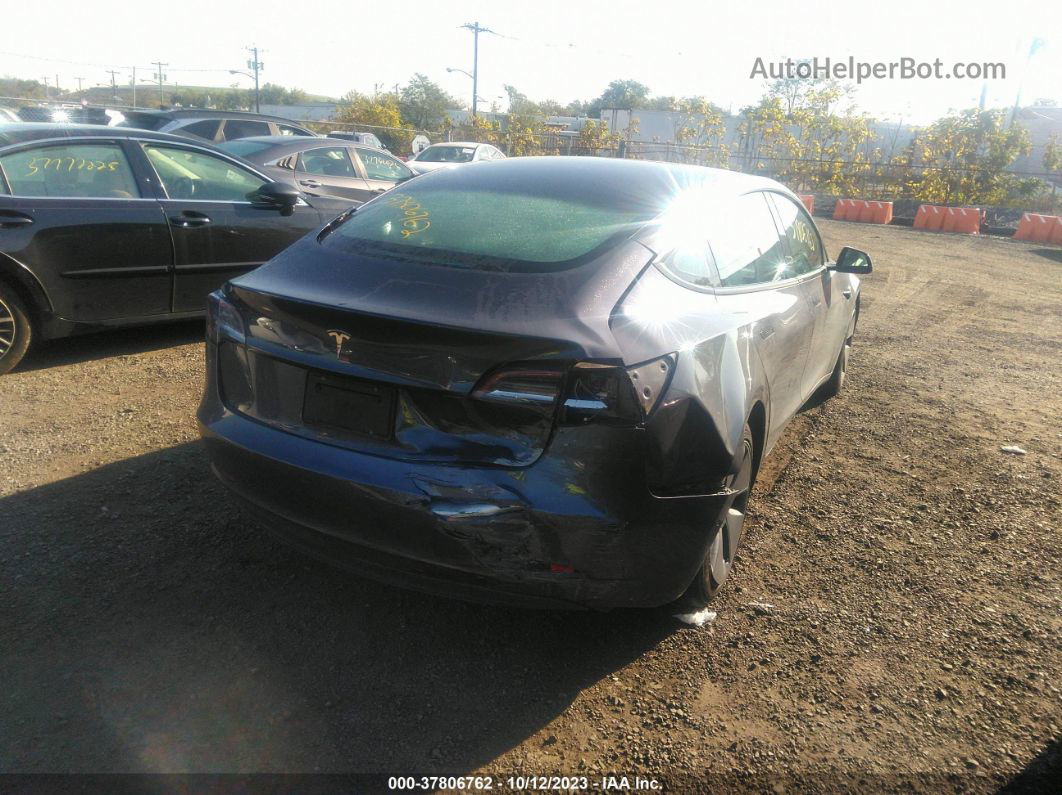 2021 Tesla Model 3 Standard Range Plus Rear-wheel Drive Gray vin: 5YJ3E1EA5MF019009