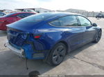 2021 Tesla Model 3 Standard Range Plus Rear-wheel Drive Синий vin: 5YJ3E1EA5MF023478