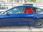 2021 Tesla Model 3 Standard Range Plus Rear-wheel Drive Синий vin: 5YJ3E1EA5MF023478