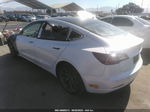 2021 Tesla Model 3 Standard Range Plus White vin: 5YJ3E1EA5MF070414