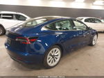 2021 Tesla Model 3 Standard Range Plus Синий vin: 5YJ3E1EA5MF088184