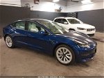2021 Tesla Model 3 Standard Range Plus Blue vin: 5YJ3E1EA5MF088184