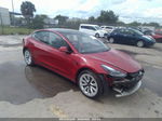 2021 Tesla Model 3 Standard Range Plus Красный vin: 5YJ3E1EA5MF095927