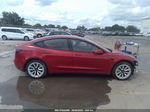 2021 Tesla Model 3 Standard Range Plus Red vin: 5YJ3E1EA5MF095927