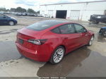 2021 Tesla Model 3 Standard Range Plus Красный vin: 5YJ3E1EA5MF095927