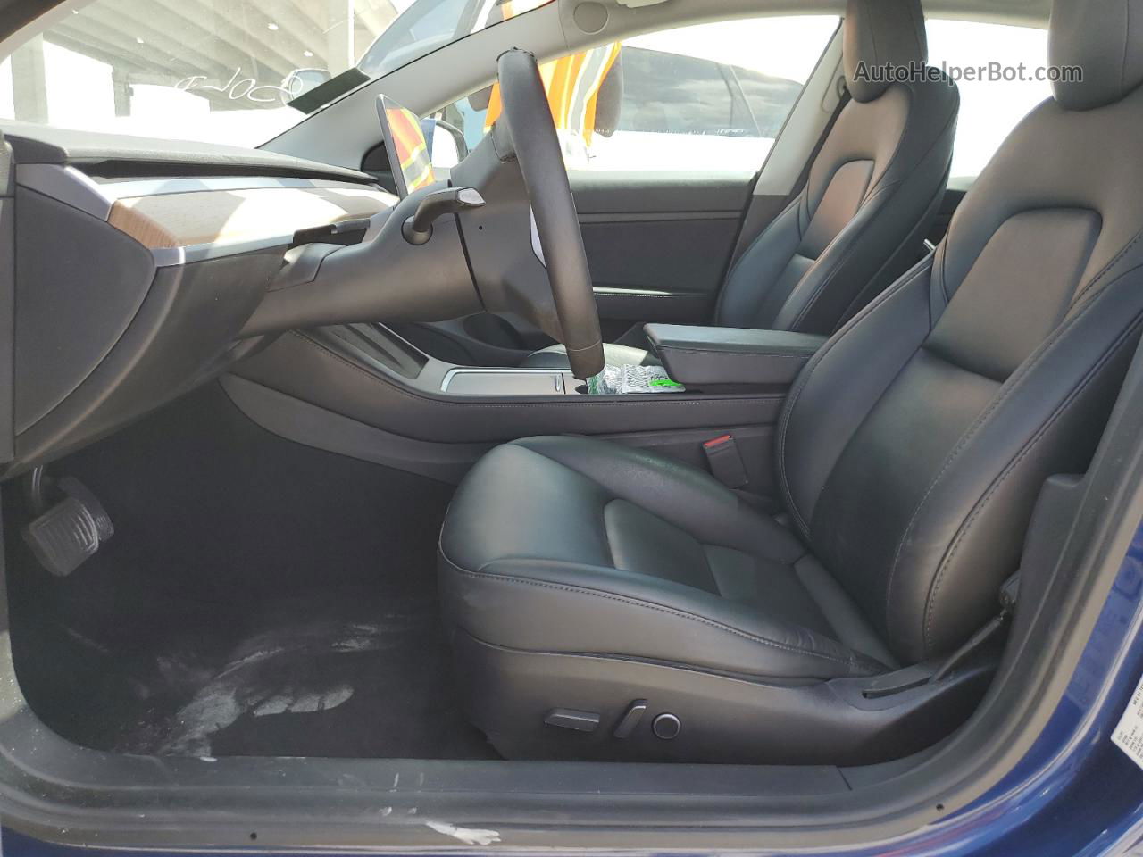 2021 Tesla Model 3  Blue vin: 5YJ3E1EA5MF919344