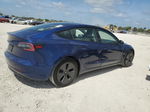 2021 Tesla Model 3  Blue vin: 5YJ3E1EA5MF919344