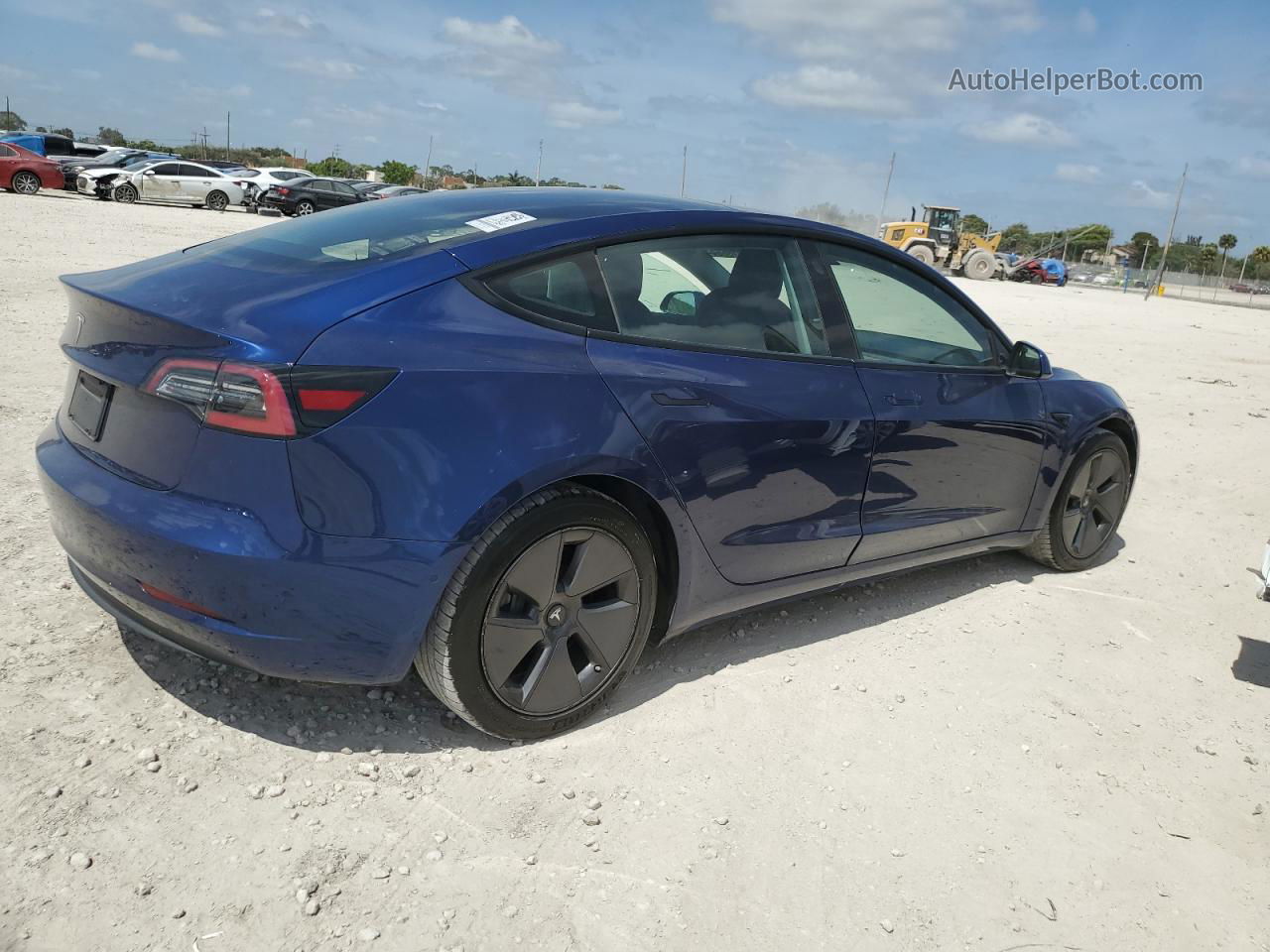 2021 Tesla Model 3  Blue vin: 5YJ3E1EA5MF919344