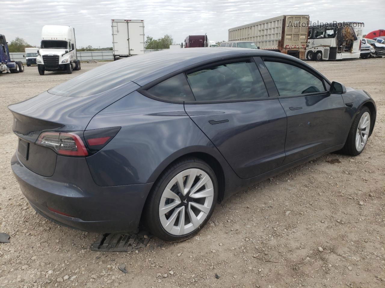 2021 Tesla Model 3  Серый vin: 5YJ3E1EA5MF927847