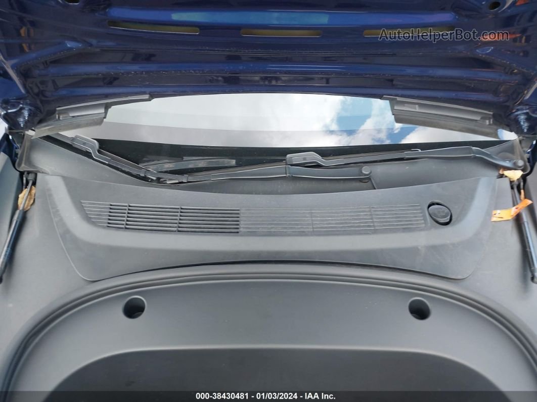 2021 Tesla Model 3 Standard Range Plus Rear-wheel Drive Синий vin: 5YJ3E1EA5MF939433
