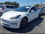 2021 Tesla Model 3 Standard Range Plus Rear-wheel Drive White vin: 5YJ3E1EA5MF940369
