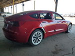 2022 Tesla Model 3  Red vin: 5YJ3E1EA5NF186312