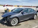 2022 Tesla Model 3  Gray vin: 5YJ3E1EA5NF203786