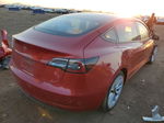 2022 Tesla Model 3  Red vin: 5YJ3E1EA5NF287432