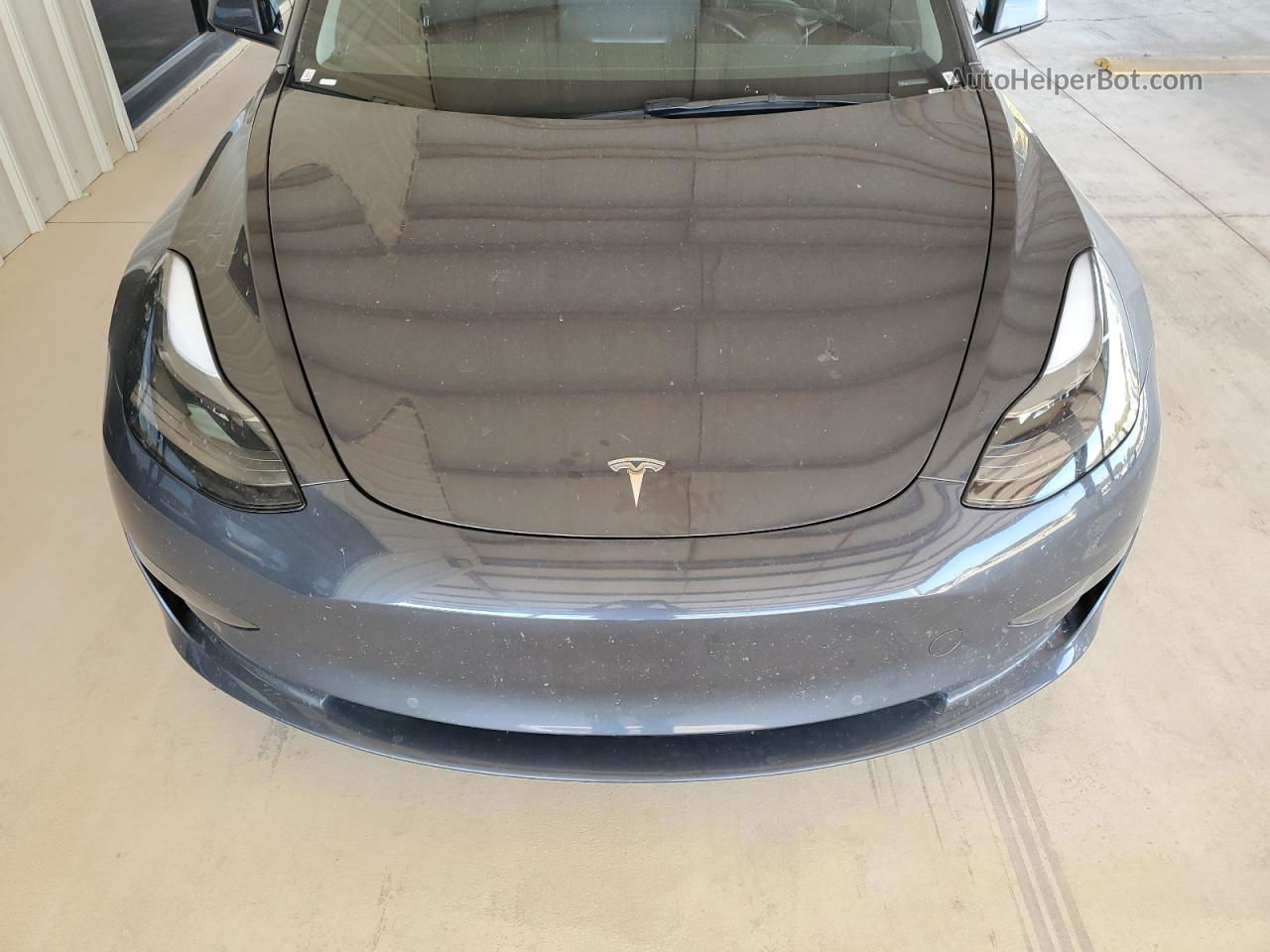 2022 Tesla Model 3  Charcoal vin: 5YJ3E1EA5NF370679