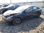 2022 Tesla Model 3  Черный vin: 5YJ3E1EA5NF372366