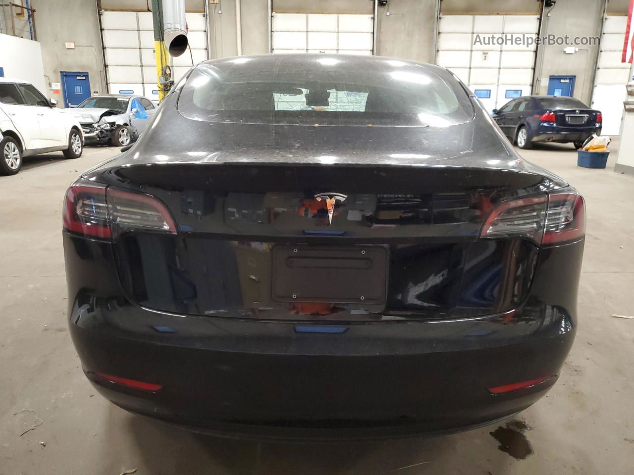 2022 Tesla Model 3  Black vin: 5YJ3E1EA5NF373405