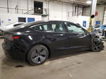 2022 Tesla Model 3  Черный vin: 5YJ3E1EA5NF373405