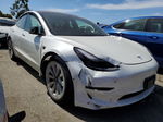 2022 Tesla Model 3  White vin: 5YJ3E1EA5NF374845