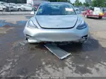 2018 Tesla Model 3 Long Range/mid Range Silver vin: 5YJ3E1EA6JF013506