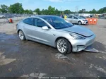 2018 Tesla Model 3 Long Range/mid Range Silver vin: 5YJ3E1EA6JF013506