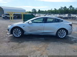 2018 Tesla Model 3 Long Range/mid Range Silver vin: 5YJ3E1EA6JF013506