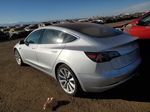 2018 Tesla Model 3  Серебряный vin: 5YJ3E1EA6JF015336