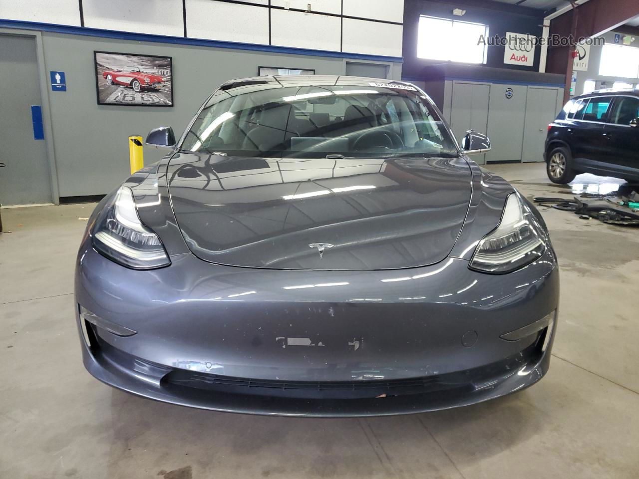 2018 Tesla Model 3  Серый vin: 5YJ3E1EA6JF024201