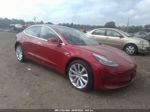 2018 Tesla Model 3 Range Battery Красный vin: 5YJ3E1EA6JF027552