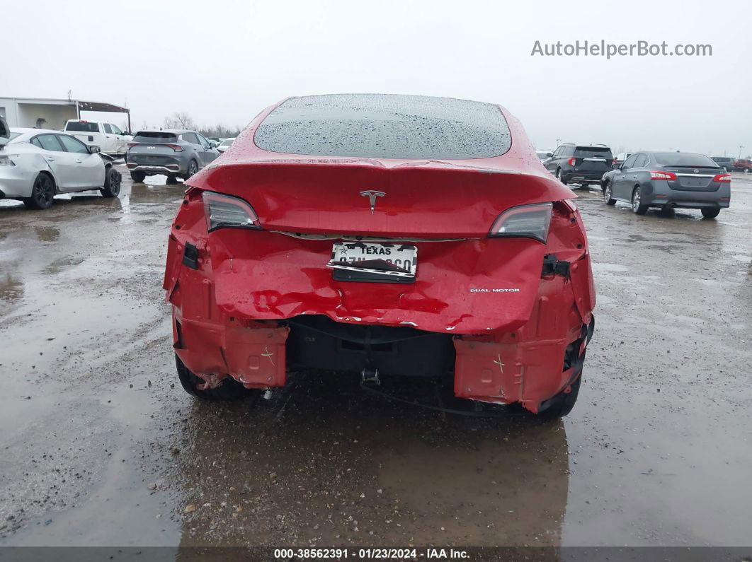 2018 Tesla Model 3 Long Range/mid Range Red vin: 5YJ3E1EA6JF051382