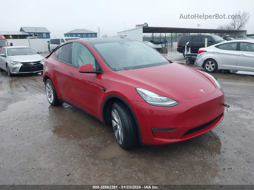 2018 Tesla Model 3 Long Range/mid Range Red vin: 5YJ3E1EA6JF051382