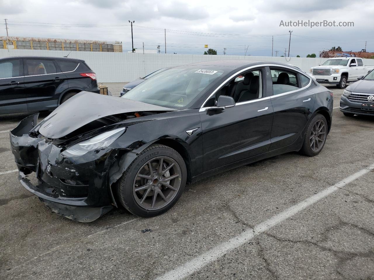 2018 Tesla Model 3  Black vin: 5YJ3E1EA6JF101441