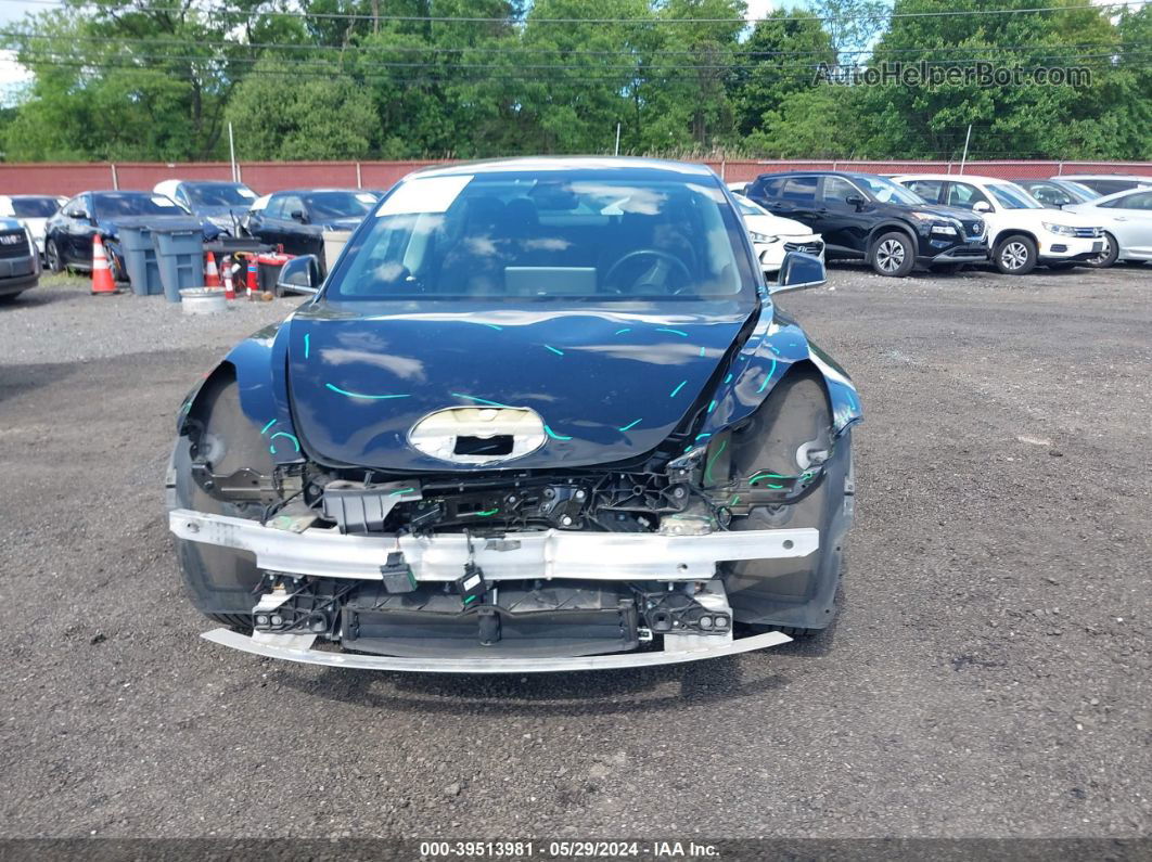 2018 Tesla Model 3 Long Range/mid Range Black vin: 5YJ3E1EA6JF152616