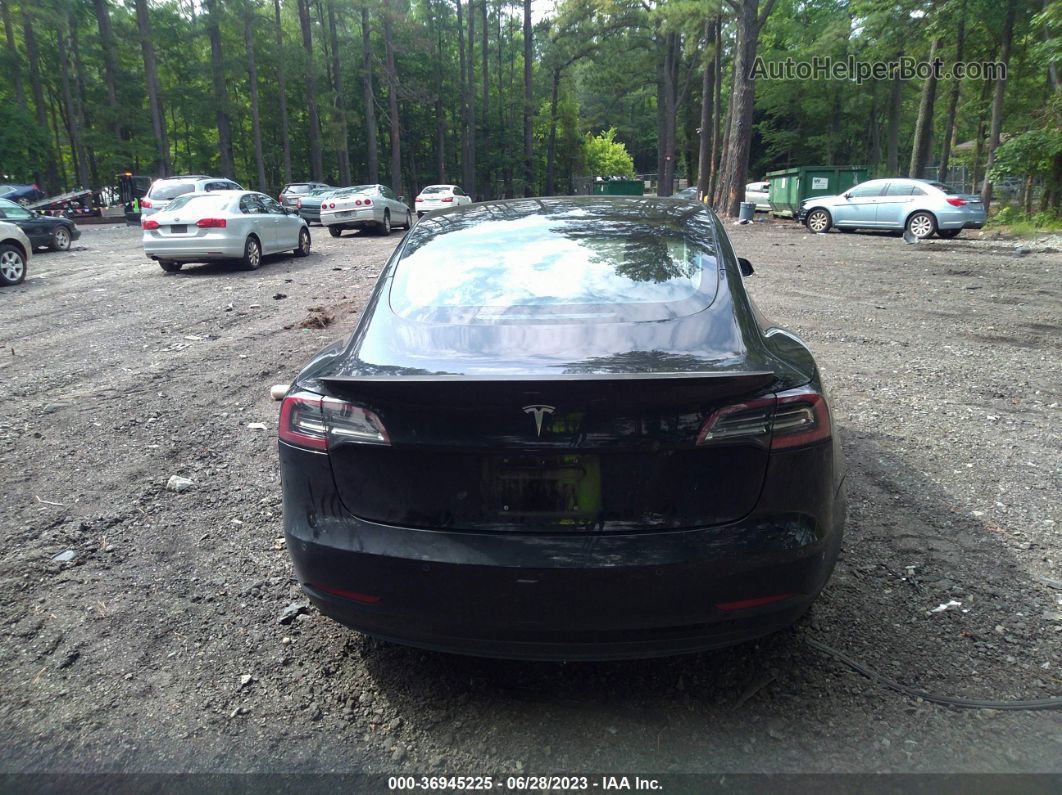 2018 Tesla Model 3 Range Battery Black vin: 5YJ3E1EA6JF152907