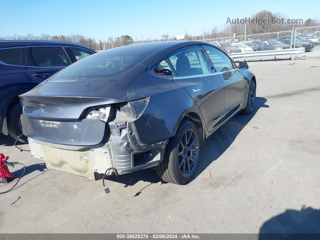 2018 Tesla Model 3   Gray vin: 5YJ3E1EA6JF158691