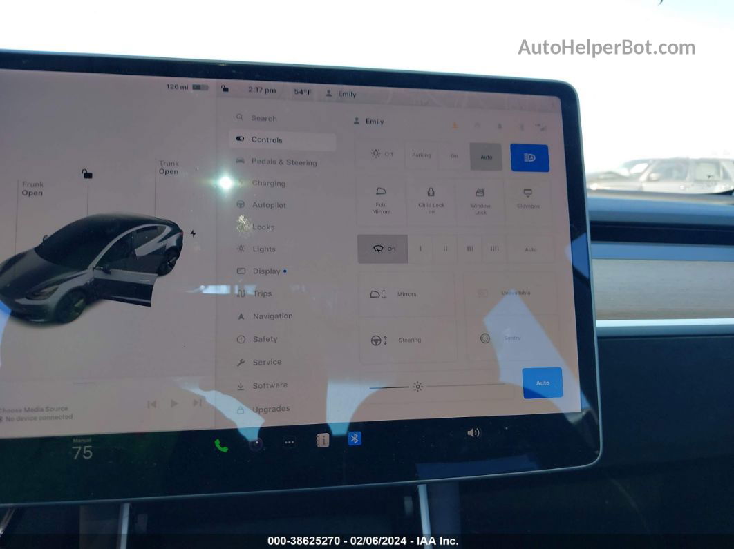 2018 Tesla Model 3   Серый vin: 5YJ3E1EA6JF158691