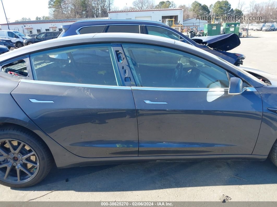 2018 Tesla Model 3   Gray vin: 5YJ3E1EA6JF158691