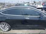 2018 Tesla Model 3 Long Range/mid Range Black vin: 5YJ3E1EA6JF176186