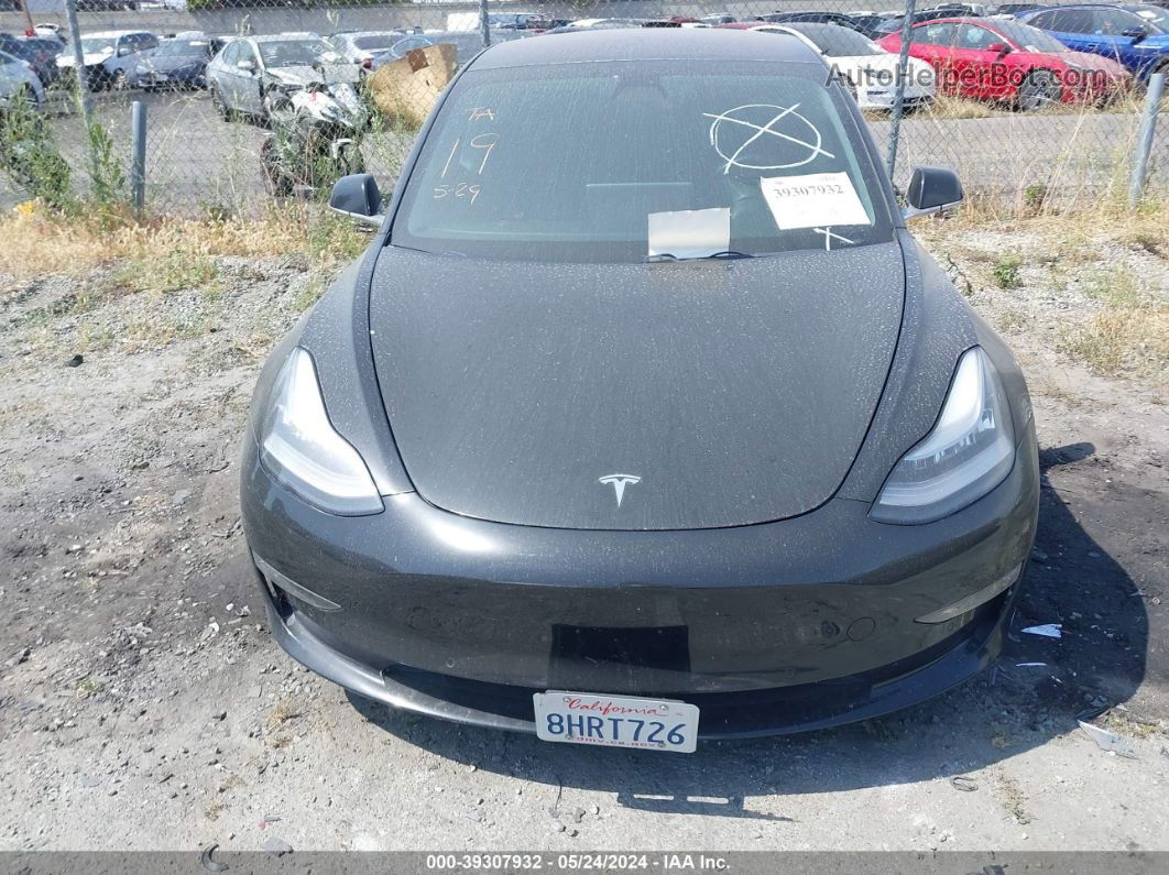 2018 Tesla Model 3 Long Range/mid Range Black vin: 5YJ3E1EA6JF176186