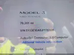 2018 Tesla Model 3 Long Range/mid Range Black vin: 5YJ3E1EA6JF176186