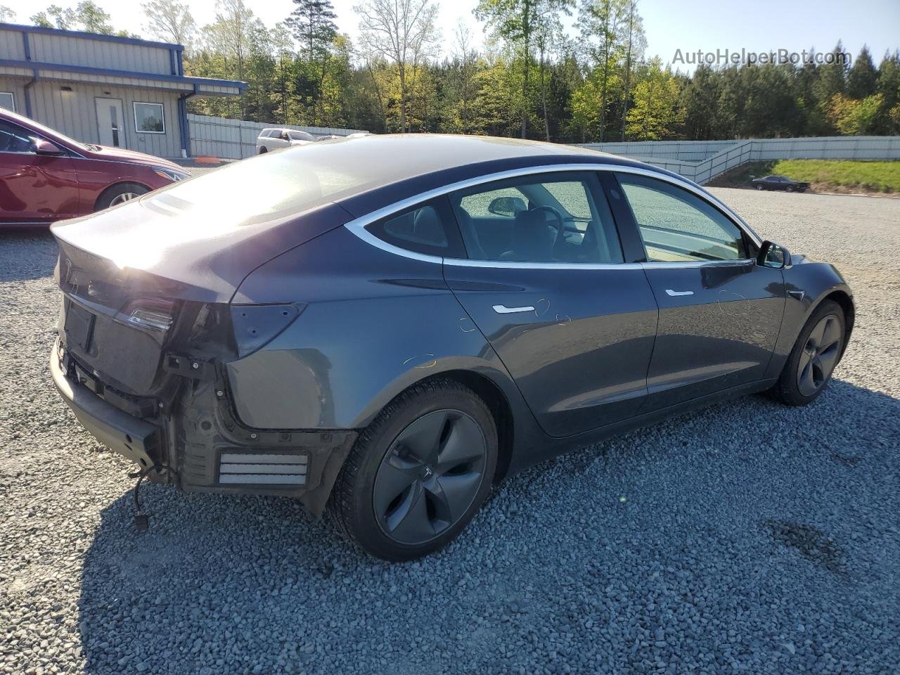 2019 Tesla Model 3  Серый vin: 5YJ3E1EA6KF190333